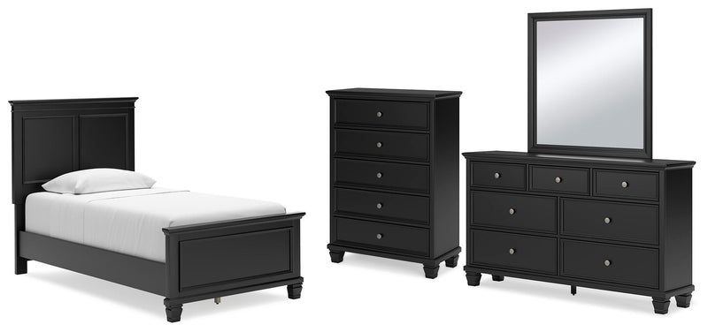 Lanolee Panel Bed Bedroom Set