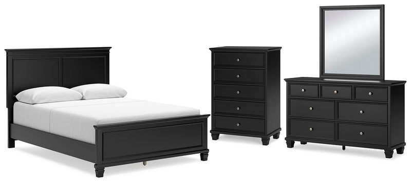 Lanolee Panel Bed Bedroom Set