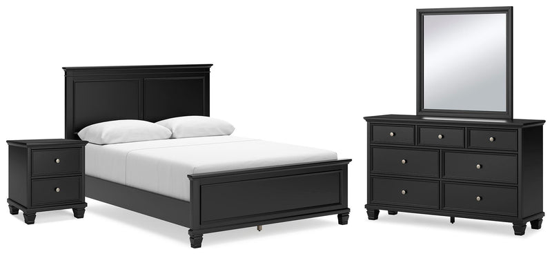 Lanolee Panel Bed Bedroom Set
