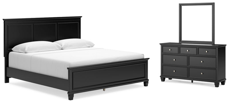 Lanolee Panel Bed Bedroom Set