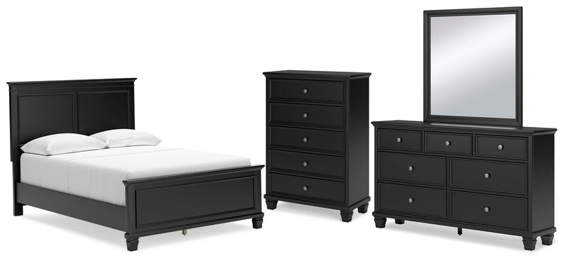 Lanolee Panel Bed Bedroom Set
