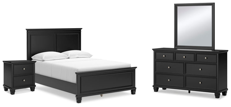 Lanolee Panel Bed Bedroom Set