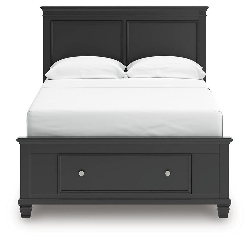 Lanolee Panel Storage Bed Bedroom Set