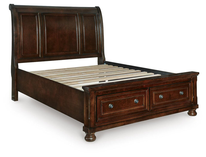 Porter Sleigh Storage Bed