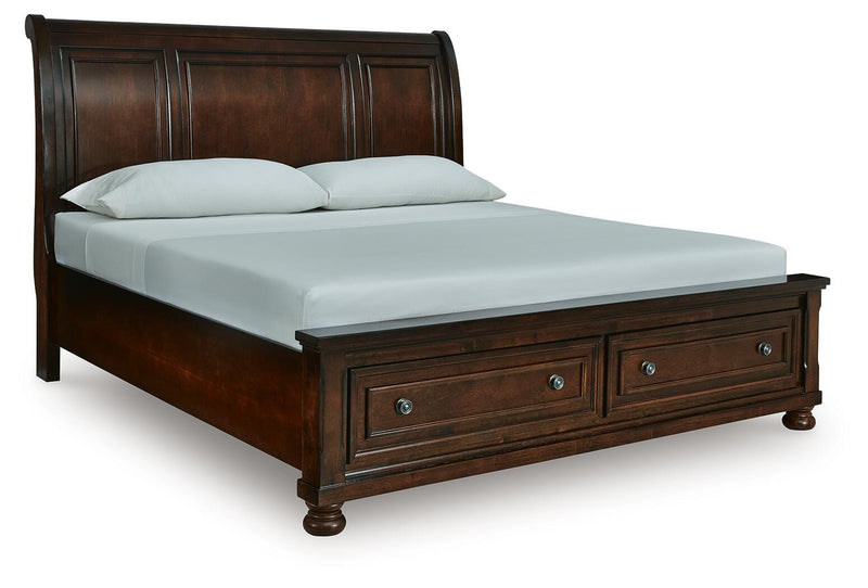 Porter Sleigh Storage Bed