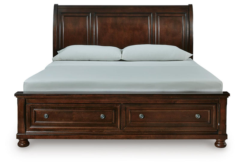 Porter Sleigh Storage Bed