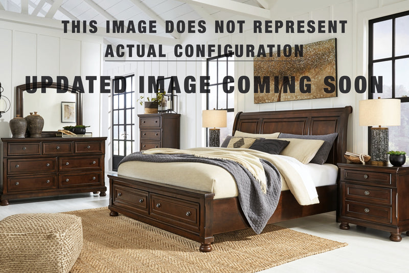 Porter Panel Storage Bed. Dresser Bedroom Set