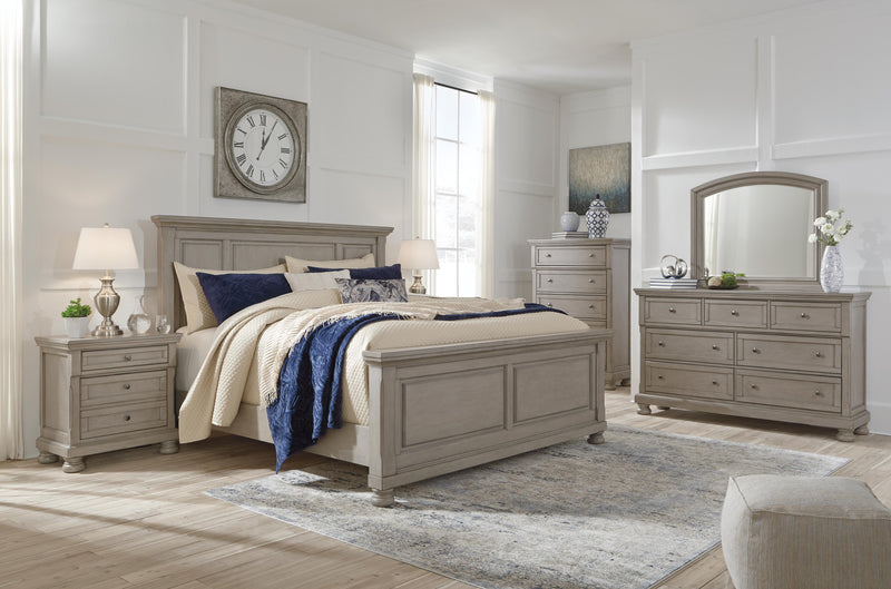 Lettner Panel Bed Bedroom Set
