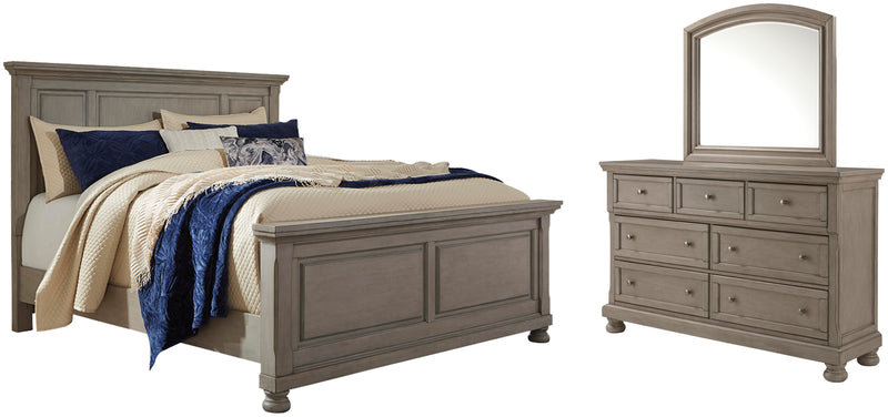 Lettner Panel Bed Bedroom Set