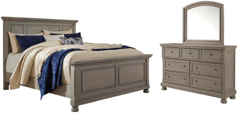 Lettner Panel Bed Bedroom Set