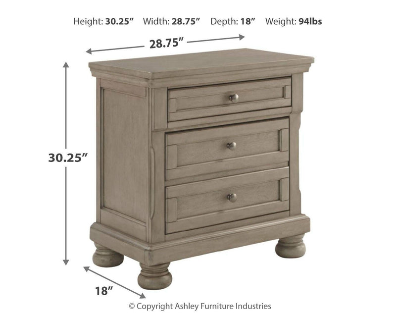 Lettner Panel Bed Bedroom Set