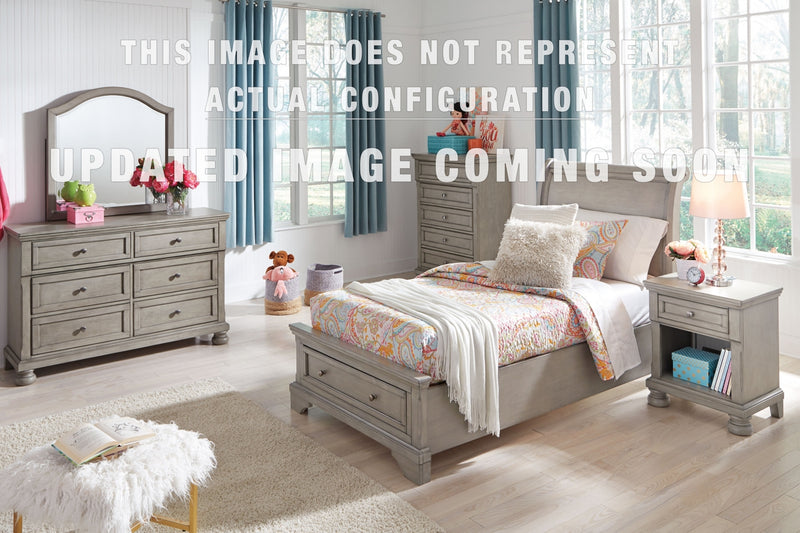 Lettner Sleigh Bed Bedroom Set