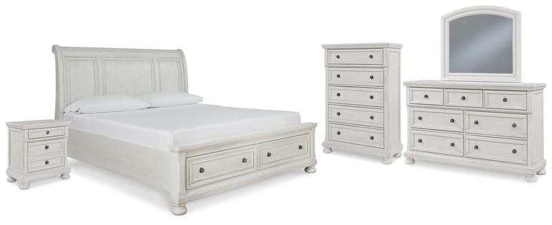 Robbinsdale Sleigh Bed Bedroom Set