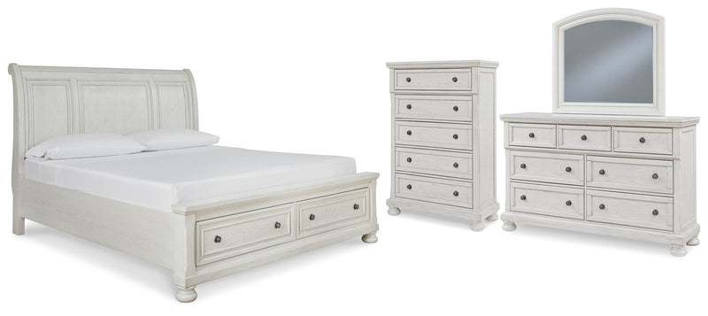 Robbinsdale Sleigh Bed Bedroom Set
