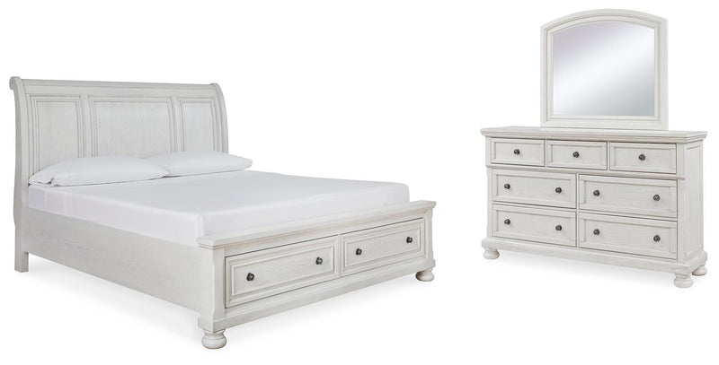 Robbinsdale Sleigh Bed Bedroom Set