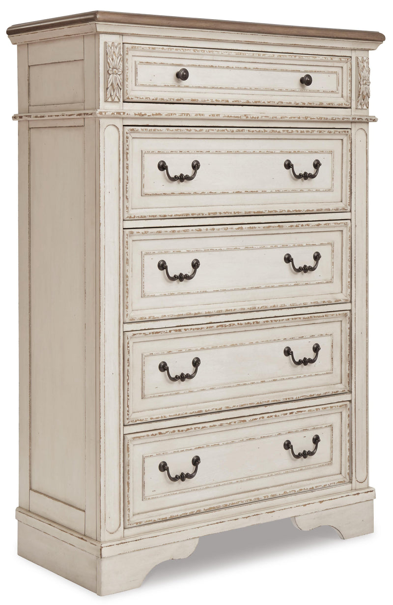 Juego de dormitorio de cama tapizada Realyn