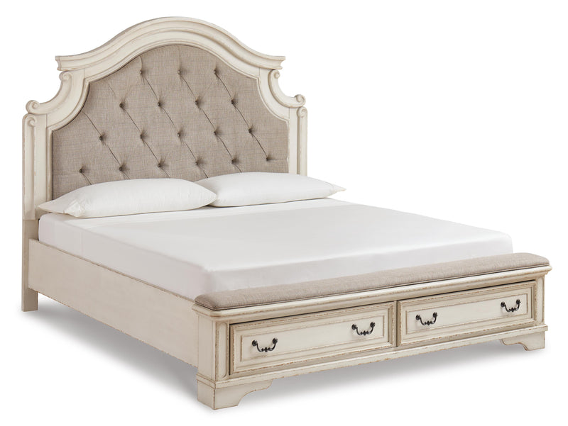 Juego de dormitorio de cama tapizada Realyn