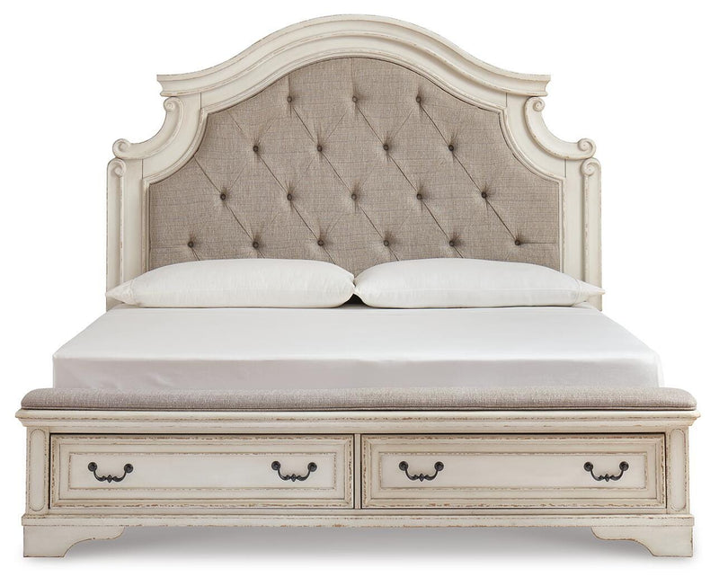 Realyn Upholstered Storage Bed