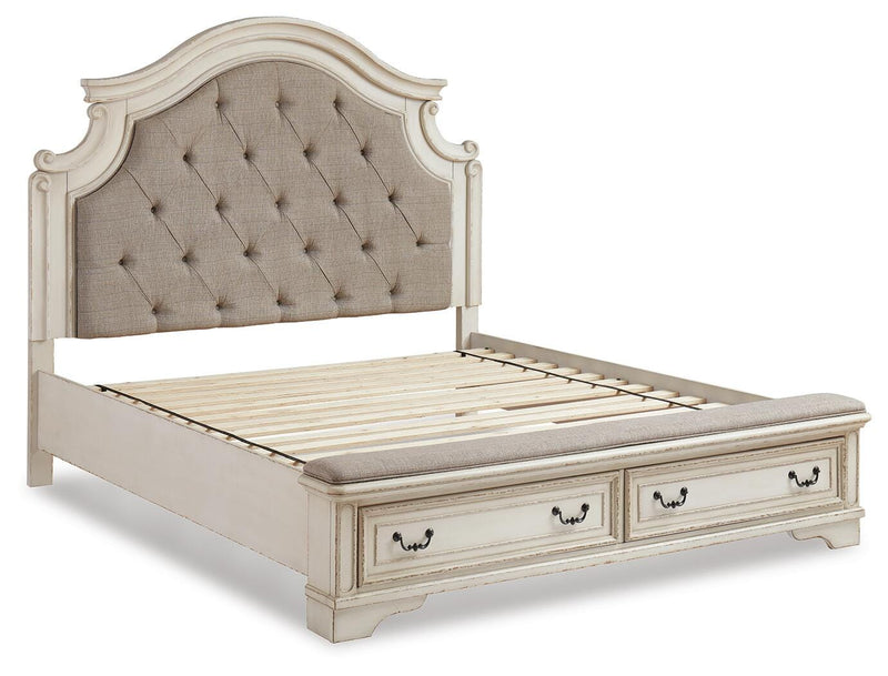 Realyn Upholstered Storage Bed