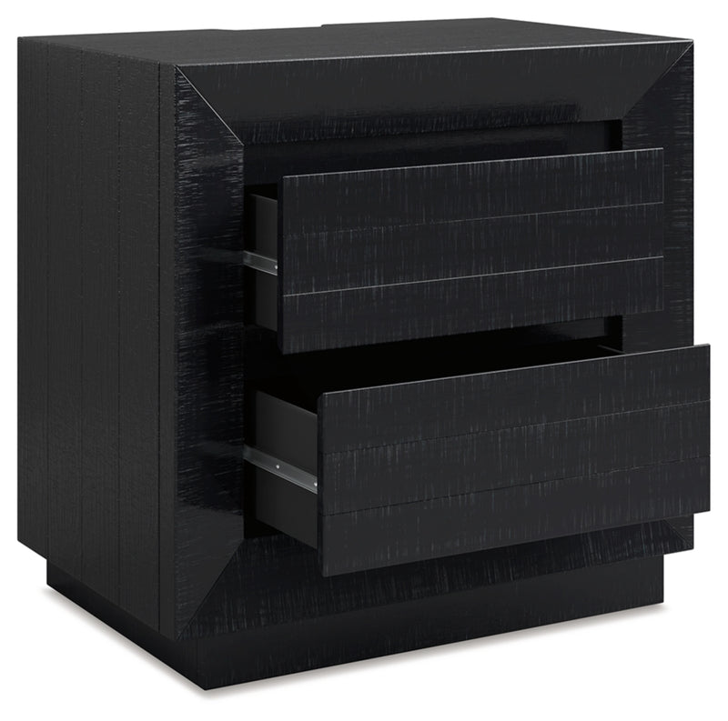 Londer Two Drawer Night Stand