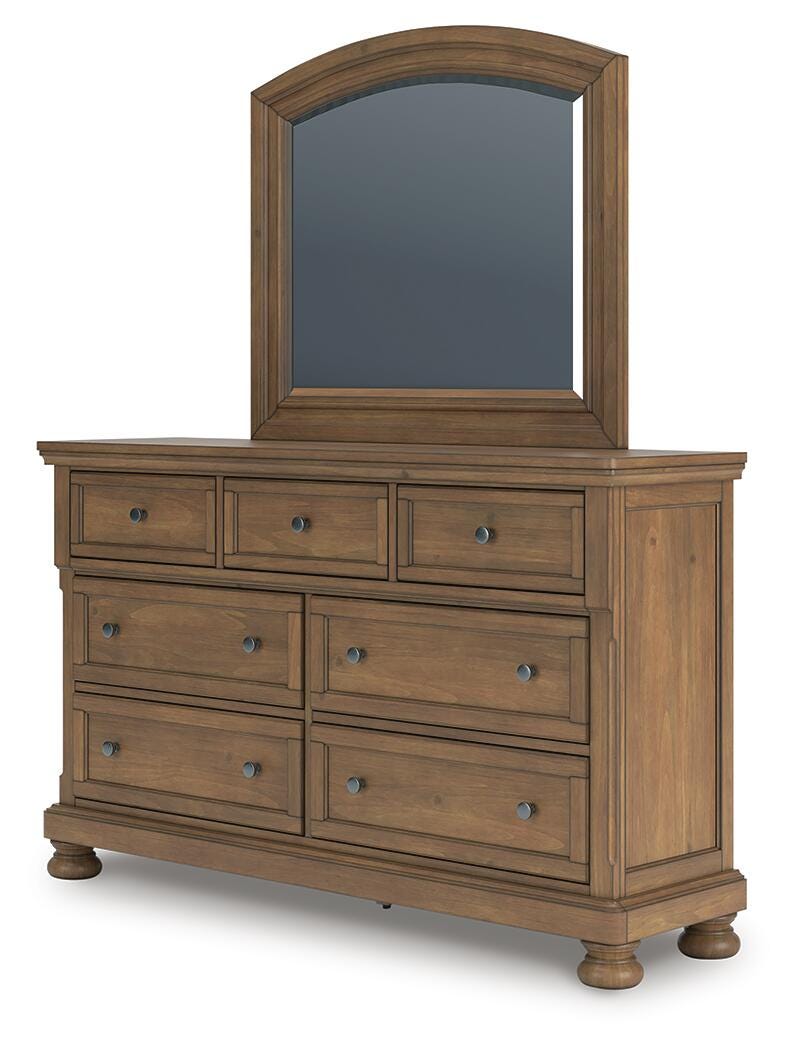 Juego de dormitorio de cama trineo Feddinger Storage