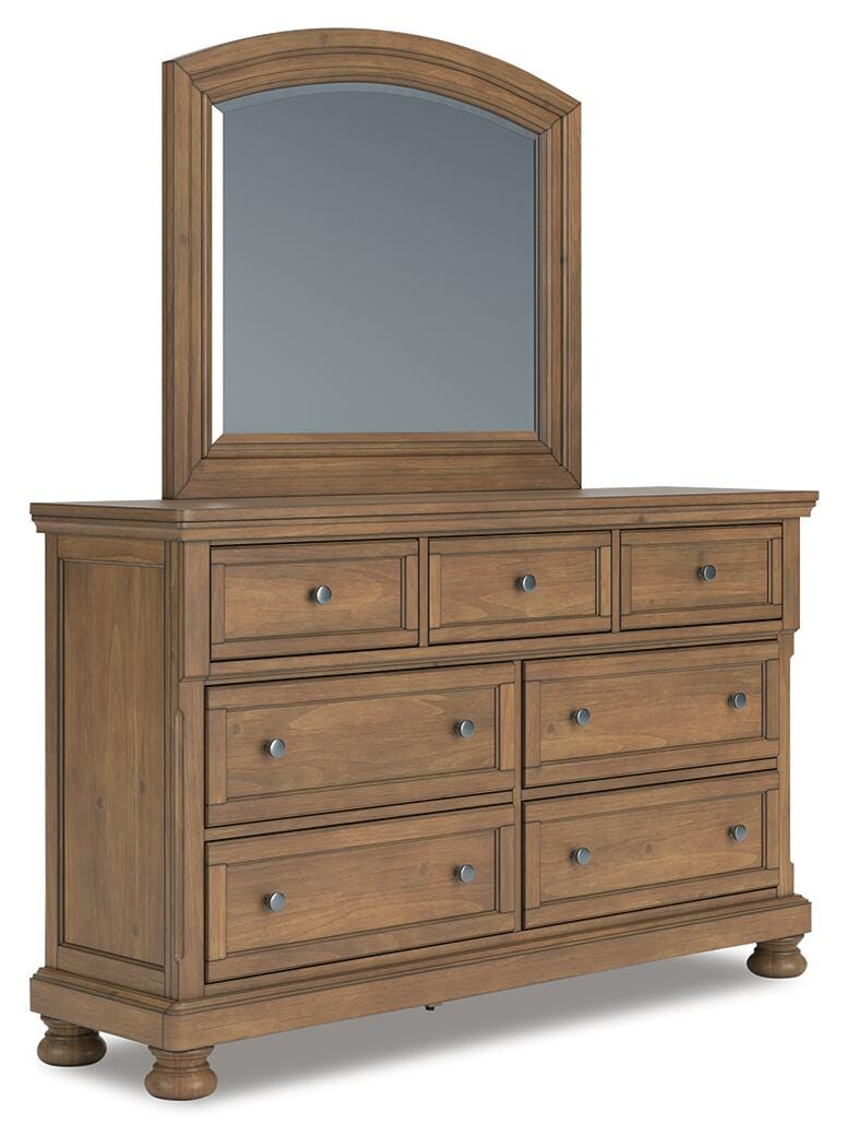 Juego de dormitorio de cama trineo Feddinger Storage