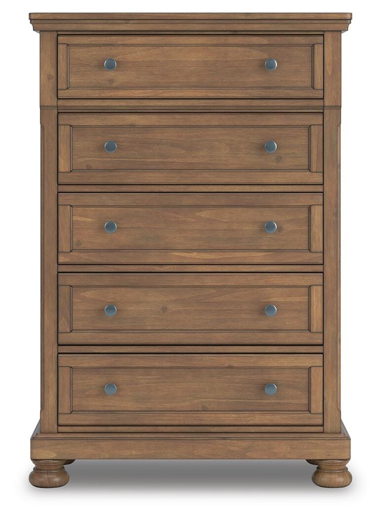 Juego de dormitorio de cama trineo Feddinger Storage