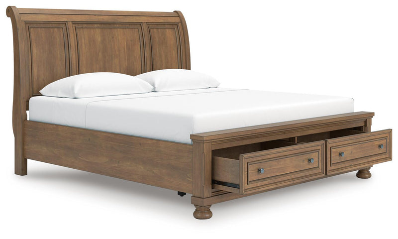Vandenmore Storage Sleigh Bed