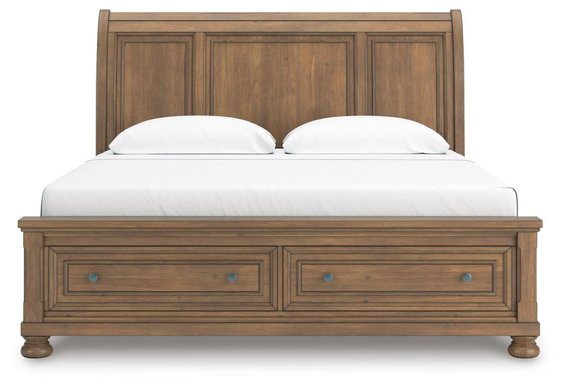 Vandenmore Storage Sleigh Bed
