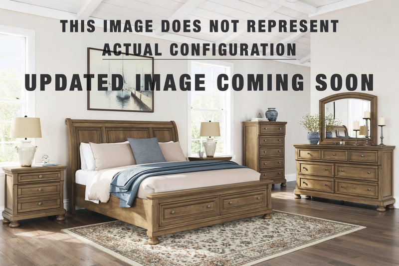 Feddinger Panel Storage Bed. Dresser Bedroom Set