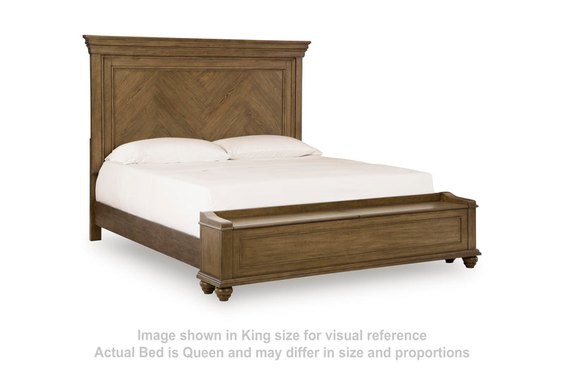 Waynely Panel Storage Bed