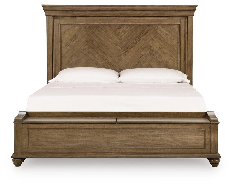 Waynely Panel Storage Bed