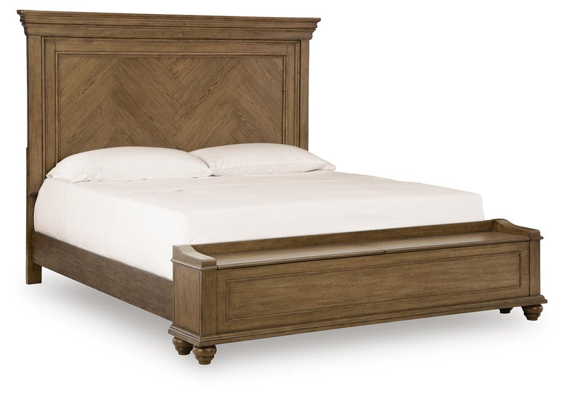 Waynely Panel Storage Bed
