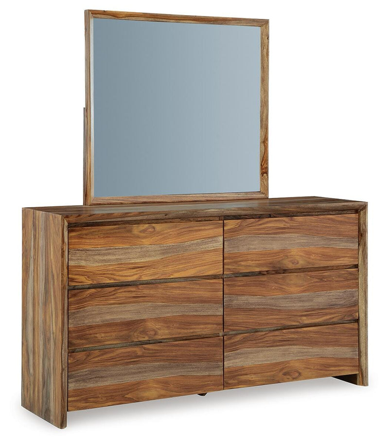 Dressonni Panel Bed Bedroom Set