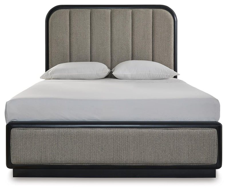 Rowanbeck Upholstered Panel Bed