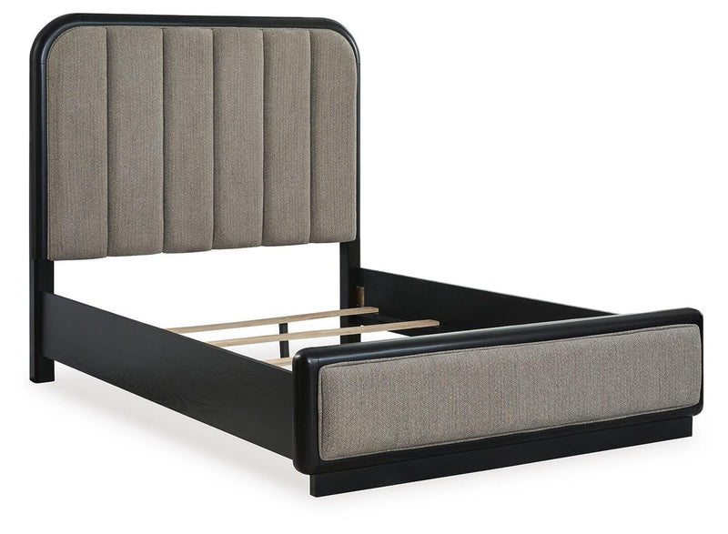 Rowanbeck Upholstered Panel Bed