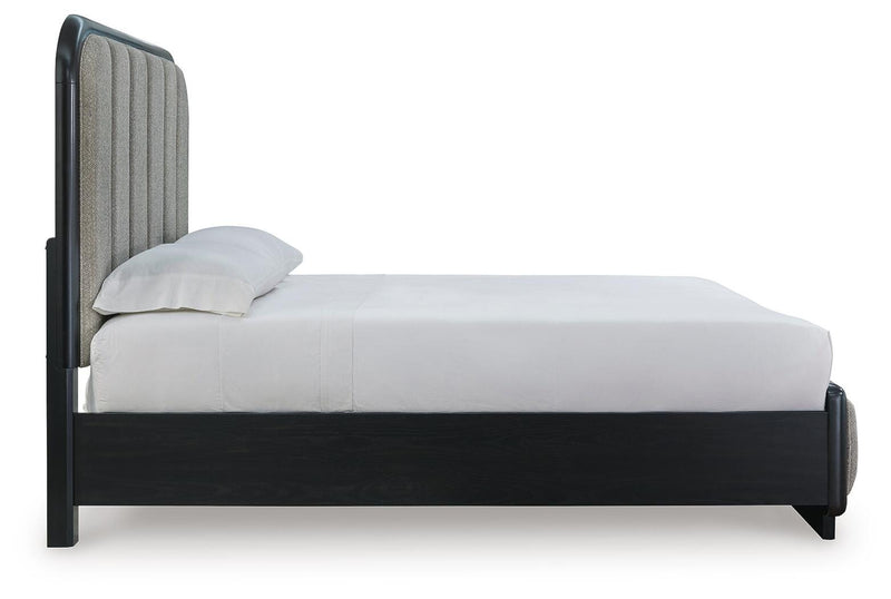 Rowanbeck Upholstered Panel Bed