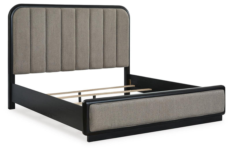 Rowanbeck Upholstered Panel Bed