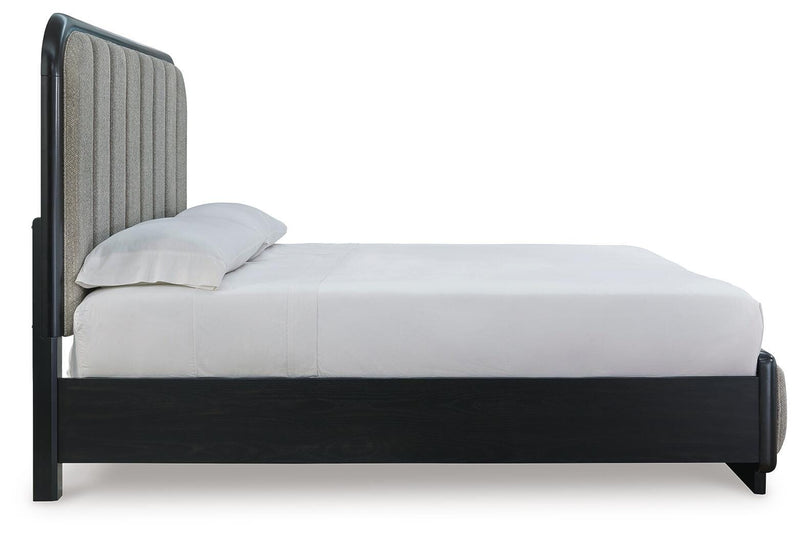 Rowanbeck Upholstered Panel Bed