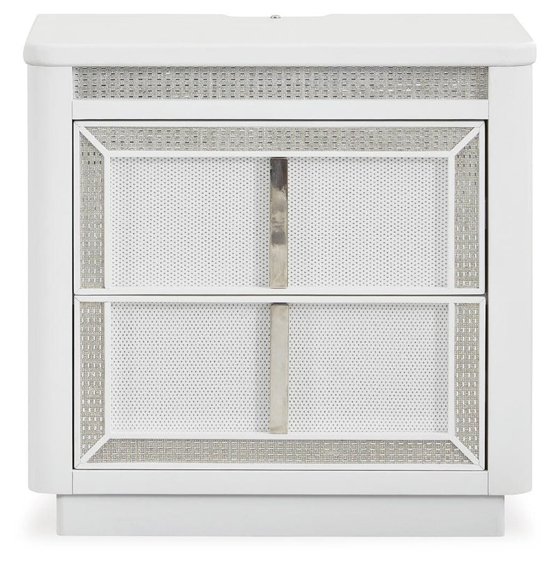 Juego de dormitorio de cama tapizada con almacenaje Chalanna