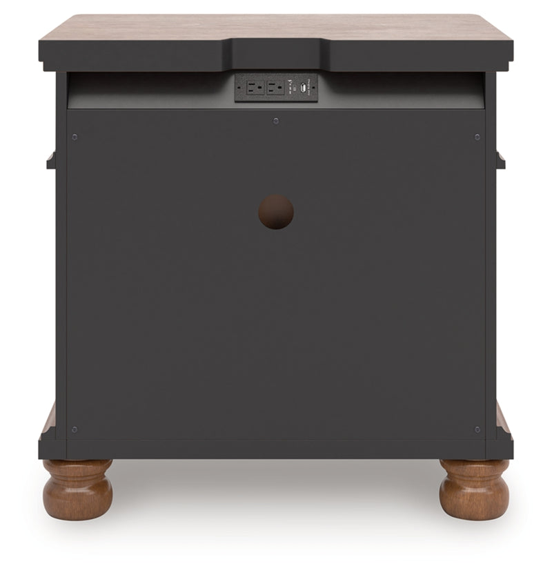 Chadworth Three Drawer Night Stand