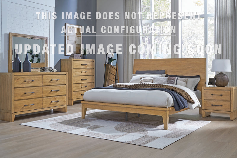 Juego de dormitorio con cama Sherbana Panel