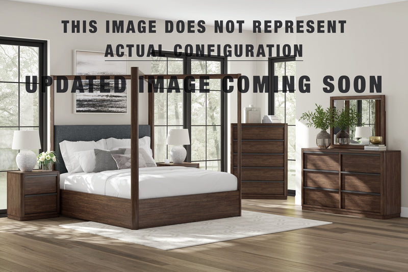Dilenno Upholstered Panel Bed Bedroom Set