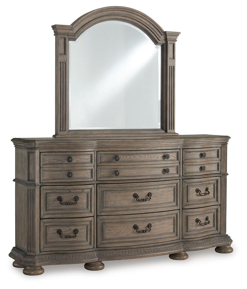 Ardenfield Upholstered Sleigh Bed Bedroom Set