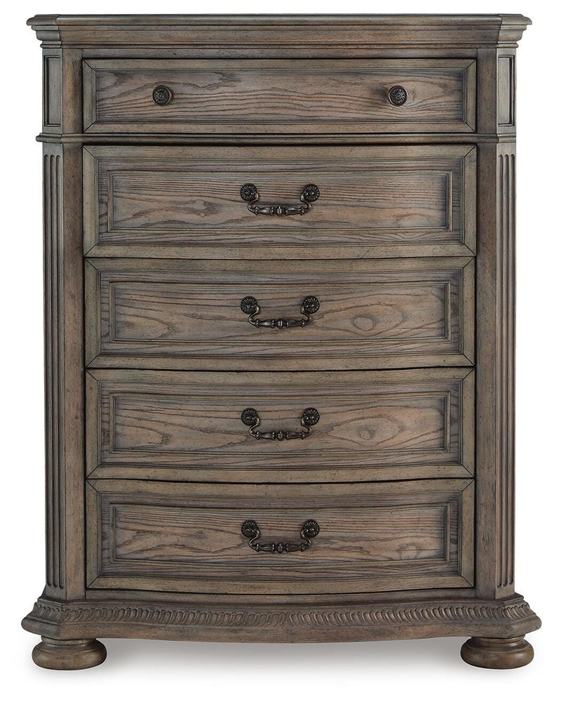 Ardenfield Upholstered Sleigh Bed Bedroom Set