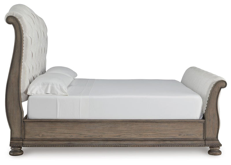 Ardenfield Upholstered Sleigh Bed Bedroom Set