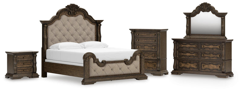 Juego de dormitorio de cama tapizada Maylee