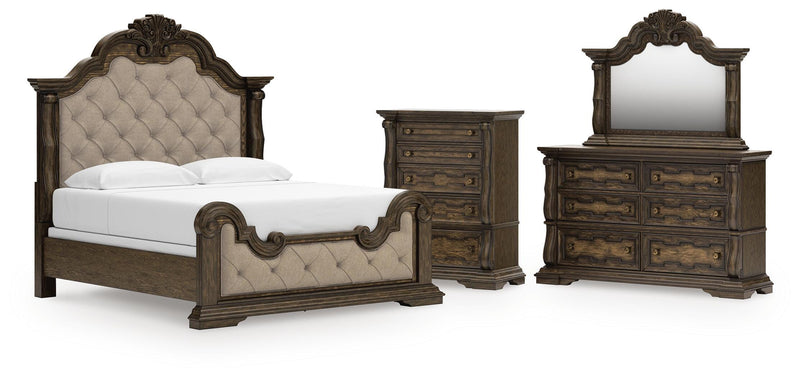 Juego de dormitorio de cama tapizada Maylee