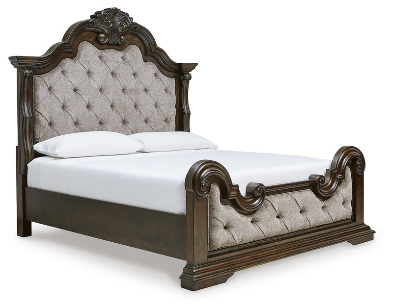 Juego de dormitorio de cama tapizada Maylee