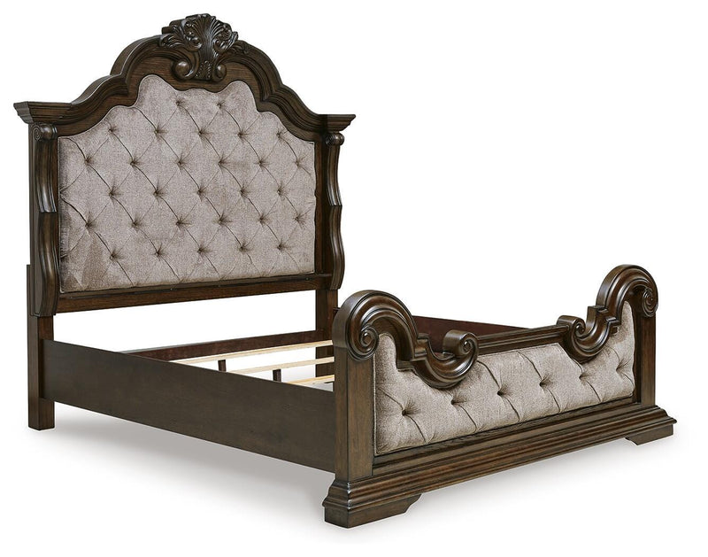 Juego de dormitorio de cama tapizada Maylee